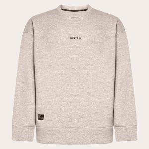 オークリー OAKLEY FGL SLICK FLEECE CREW 1.0 トレッキング アウトドア スウェット NEW ATHLETIC GREY FOA405807-27B 送料無料｜sportsauthority