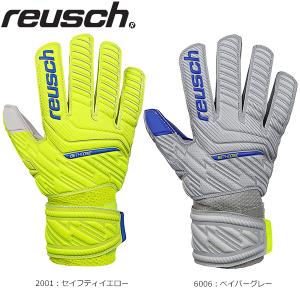 ☆ロイシュ サッカー ジュニアキーパーグローブ アトラクト　シルバーＪＲ