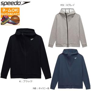 ◇ネーム加工OK！ スピード Standard Sweat Zip Hoodie スタンダードスウェットジップフーディー スイミング スポーツ メンズ SA21905｜sportsbeans