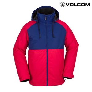 VOLCOM ボルコム　スノーボードジャケット 赤　S VOLCOM (ボルコム) スノーボードウェア(ジャケット) メンズ SIZE XS