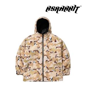 BSRABBIT ビエスラビット REFINED HOODED JACKET BRIGHT GRAY 24-25