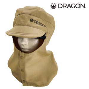 ドラゴン（DRAGON） キャップ 帽子 23-24 FLAP CAP Sand/Black
