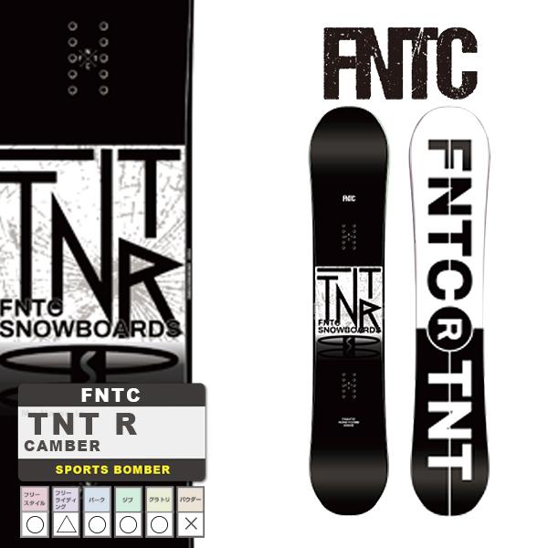 日本正規品 スノーボード 板 エフエヌティーシー 23-24 FNTC TNT R Black/Wh...