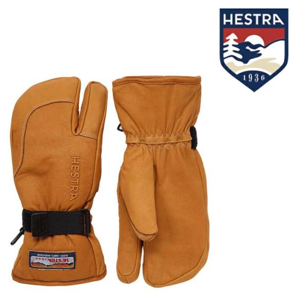 日本正規品 グローブ ヘストラ 23-24 HESTRA 3-Finger Full Leather...