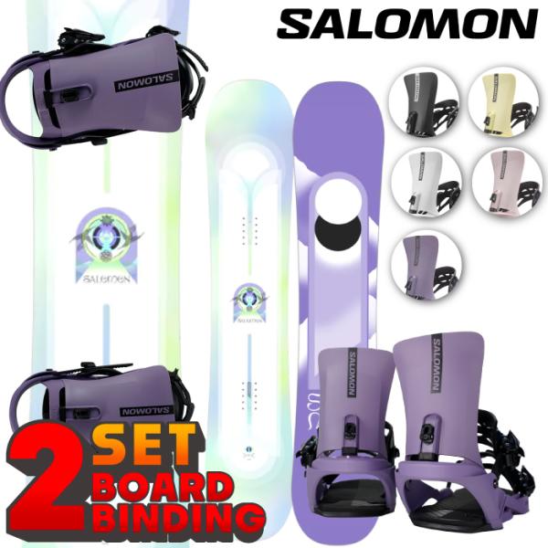 サロモン ボード - ビンディング 2点セット 23-24 SALOMON LOTUS WOMEN&apos;...