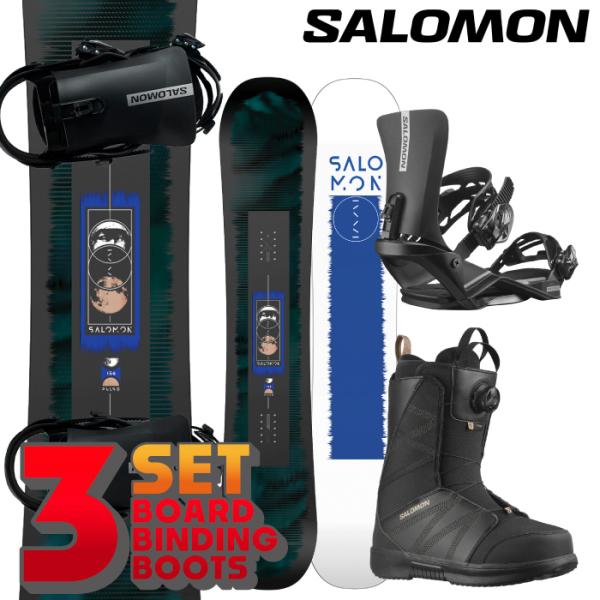 サロモン スノーボード - ビンディング ブーツ 3点セット 23-24 SALOMON PULSE...
