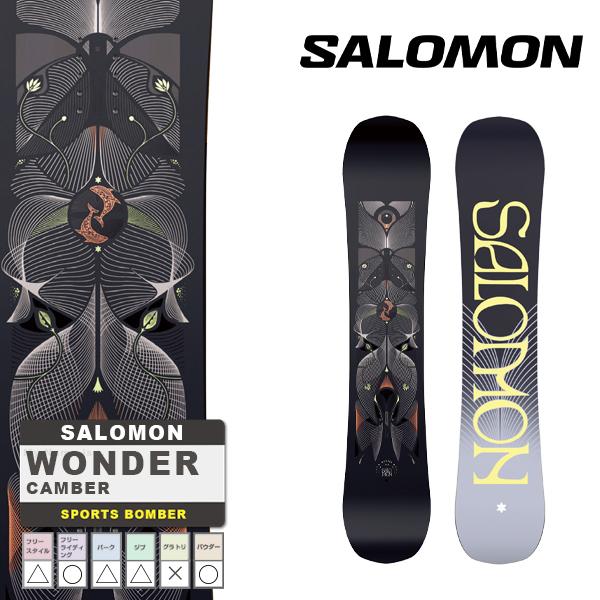 日本正規品 スノーボード 板 サロモン ワンダー 23-24 SALOMON WONDER Camb...