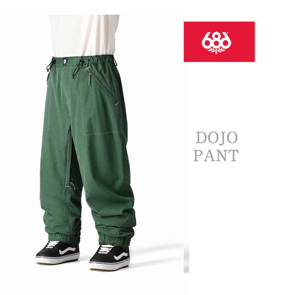 スノーボード ウェア パンツ シックスエイトシックス 686 DOJO PANT Forest Gr...