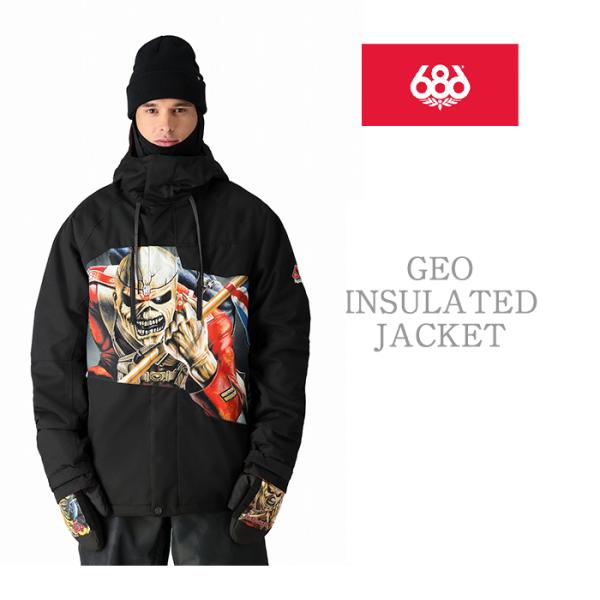 スノーボード ウェア ジャケット シックスエイトシックス 686 GEO INSULATED JAC...