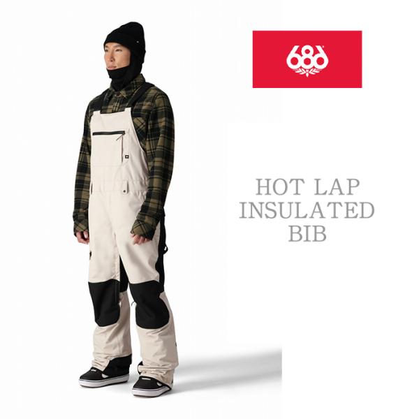 スノーボード ウェア ビブパンツ シックスエイトシックス 686 HOT LAP INSULATED...