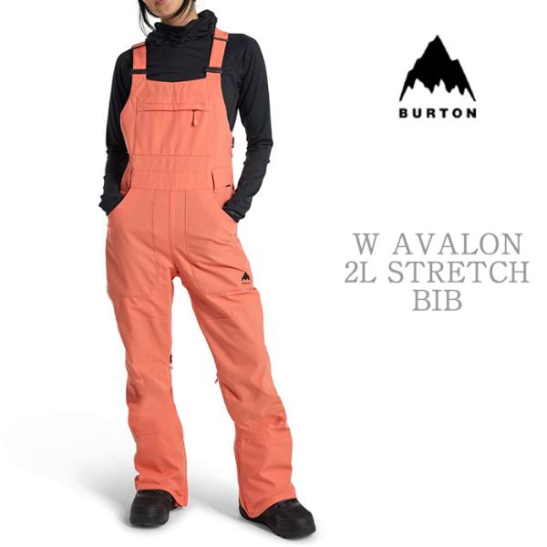 スノーボード ウェア ビブパンツ バートン BURTON Women's AVALON STRETC...