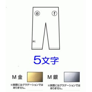 柔道衣パンツ・個人名刺繍5文字　製品刺繍　金・銀　 ミズノ　新規購入者限定｜sportsguide