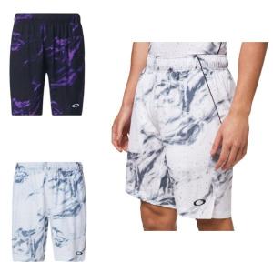 【返品・交換不可】 オークリー ハーフパンツ 『Slant Graphic Shorts 9Inch 3.0 テニスウエア』  ＜FOA402451＞｜sportsinfinity