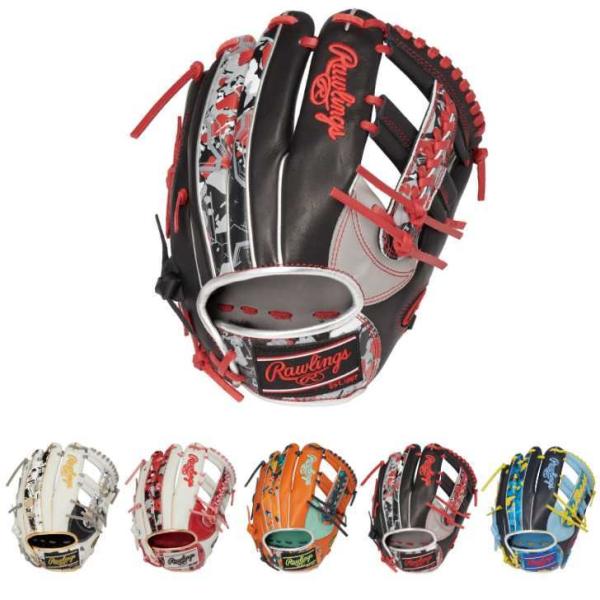 【刺繍無料】Rawlings ローリングス 軟式グローブ サイズ：11.5インチ『 軟式用 HOH ...