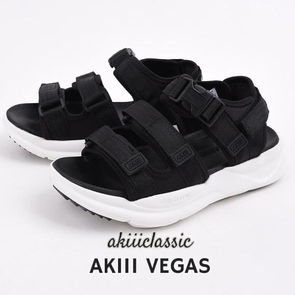 アキクラシック akiiiclassic サンダル レディース スポーツサンダル カジュアル ファッ...