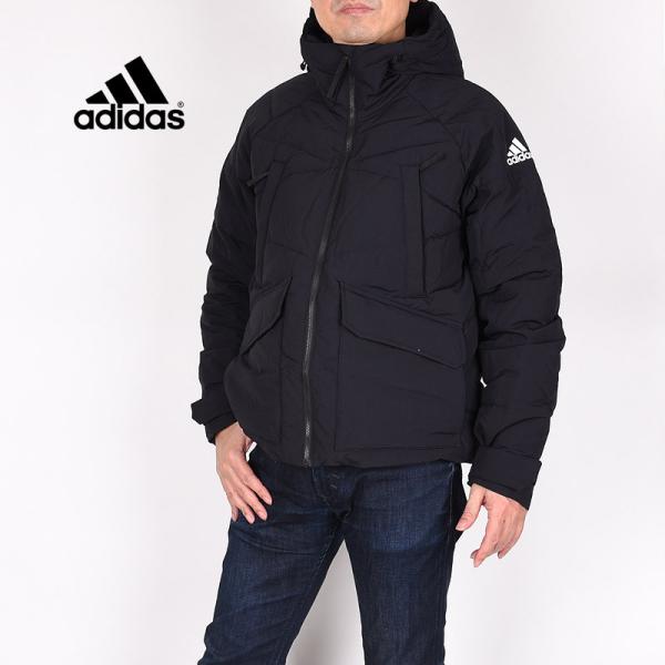 アディダス adidas メンズ カジュアル アウター ファッション ロゴ BIG BAFFLE J...