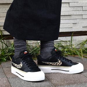 ナイキ nike スニーカー レディース カジュアル シューズ 靴 厚底 ヒョウ柄 ファッション おしゃれ ナイキ ウィメンズ コート レガシー リフト HF9548 001 黒