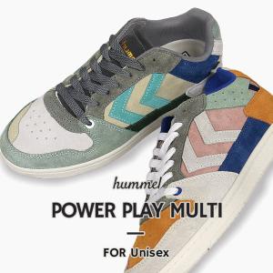 ヒュンメル hummel  メンズ レディース スニーカー カジュアル シューズ 靴 ローカット アイスクリームパック POWER PLAY MULTI HM207160 3030 9094