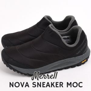メレル merrell メンズ スニーカー カジュアル シューズ 靴 ファッション NOVA SNEAKER MOC J066953 黒｜sportsivy