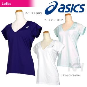 「均一セール」『即日出荷』asics アシックス 「レディース ATHLETE SHORT SLEEVE　アスリートショートスリーブシャツ 134639」テニスウェア｜sportsjapan