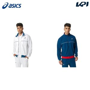 アシックス asics テニスウェア ユニセックス   クラシックニットジャケット 2043A022 2024SS｜sportsjapan