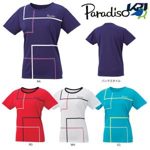 パラディーゾ PARADISO テニスウェア レディース ゲームシャツ 58CL3A 2018SS『即日出荷』｜sportsjapan