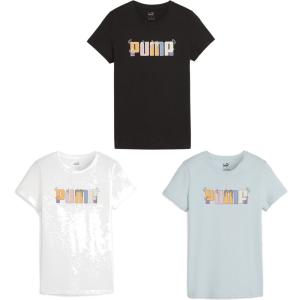 プーマ PUMA マルチSPウェア レディース   ESS+ ロゴ グラフィック Tシャツ 681231 2024SS｜sportsjapan