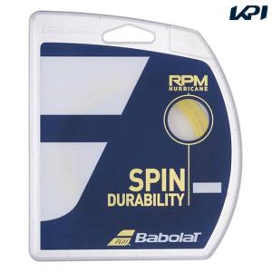 BabolaT バボラ 「RPM HURRICANE RPMハリケーン 120/125/130 BA241141」硬式テニスストリング ガット｜sportsjapan