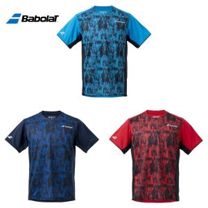 バボラ Babolat テニスウェア メンズ ピュア ショートスリーブシャツ PURE SHORT SLEEVE SHIRT BUG2354 2022FW 『即日出荷』｜sportsjapan