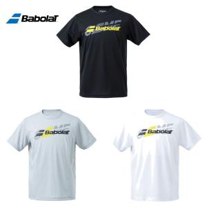 バボラ Babolat テニスウェア メンズ ピュア ショートスリーブシャツ PURE SHORT SLEEVE SHIRT BUP2553 2022FW 『即日出荷』｜sportsjapan