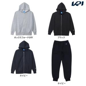 チャンピオン Champion マルチSPウェア ユニセックス   「上下セット」ZIP SWEATSHIRT C3XS160＋パンツC3XS253 C3XS160-C3XS253-370 2023SS｜sportsjapan