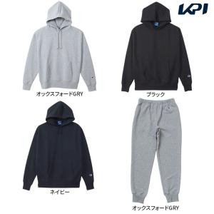 チャンピオン Champion マルチSPウェア ユニセックス   「上下セット」HOODED SWEATSHIRT C3XS161＋パンツC3XS253 C3XS161-C3XS253-070 2023SS｜sportsjapan