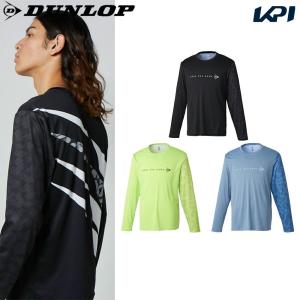 ダンロップ DUNLOP テニスウェア ユニセックス ロングスリーブ Tシャツ DAL-8242 2022FW｜sportsjapan