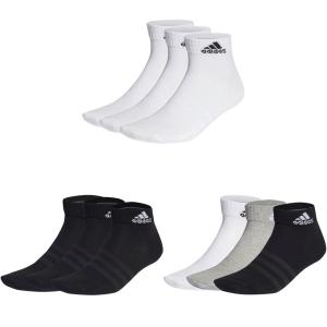 アディダス adidas マルチSPアクセサリー ユニセックス SPW 3Pアンクルソックス 10足組 EBL54-10｜sportsjapan