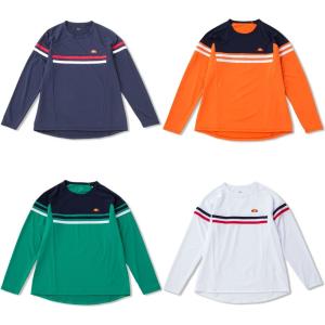 エレッセ Ellesse テニスウェア メンズ L/Sツアープラスクルー EM09102 2019SS｜sportsjapan