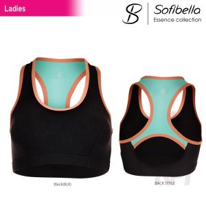 『即日出荷』Sofibella ソフィベラ 「Essence Collectiom エッセンスコレクション 　RacerBack Bra ES1462」テニスウェア「FW」｜sportsjapan