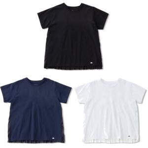 エレッセ Ellesse テニスウェア レディース Back Pleat Shirts バックプリーツシャツ EW00303 2020FW｜sportsjapan