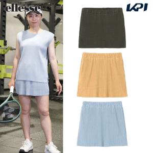 エレッセ Ellesse テニスウェア レディース   play プレイプリーツスカート スカート EW224133 2024SS｜sportsjapan