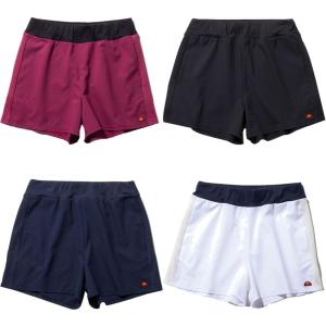 エレッセ Ellesse テニスウェア レディース ベースラインウーブンショーツ EW29304 2019FW｜sportsjapan