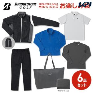 ブリヂストン BRIDGESTONE ゴルフウェア メンズ 2023 お楽しみ袋 ウェア福袋6点セット ウェア5点＋バッグ 上下セット ブラック FUKU3A-BK 2022FW 『即日出荷』｜sportsjapan