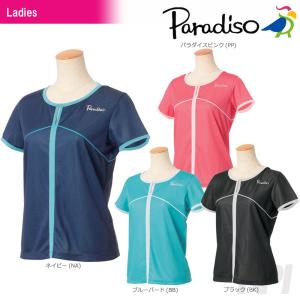 PARADISO パラディーゾ 「レディース半袖ゲームシャツ ICL07A」テニスウェア「2017FW」｜sportsjapan