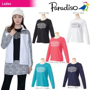 テニスウェア レディース パラディーゾ PARADISO レディース長袖プラクティスシャツ ICL25F 2017FW 2017新製品｜sportsjapan