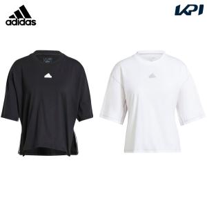 アディダス adidas マルチSPウェア レディース   ダンス コットン 半袖Tシャツ KNR39 2024SS｜sportsjapan