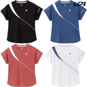 ルコック le coq sportif テニスウェア レディース 切替ゲームシャツ