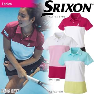 スリクソン SRIXON テニスウェア レディース ポロシャツ SDP-1830W 2018SS『即日出荷』｜sportsjapan