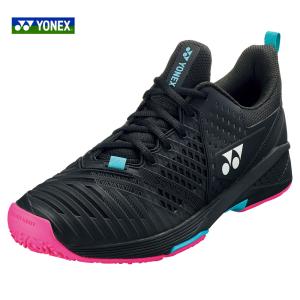 ヨネックス YONEX テニスシューズ ユニセックス パワークッション ソニケージ3 ワイド GC SONICAGE 3 WIDE GC オムニ・クレーコート用 SHTS3WGC-181｜sportsjapan