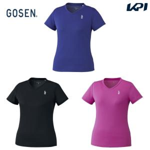 ゴーセン GOSEN テニスウェア レディース ゲームシャツ T1965 2019FW｜sportsjapan