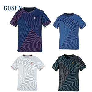 ゴーセン GOSEN テニスウェア ユニセックス ゲームシャツ T2014 2020SS｜sportsjapan