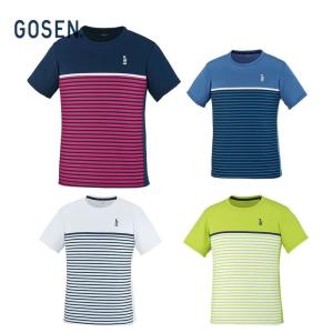 ゴーセン GOSEN テニスウェア ユニセックス ゲームシャツ T2016 2020SS｜sportsjapan