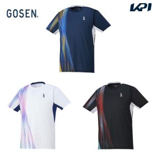 ゴーセン GOSEN テニスウェア ユニセックス ゲームシャツ T2344 2023FW｜sportsjapan
